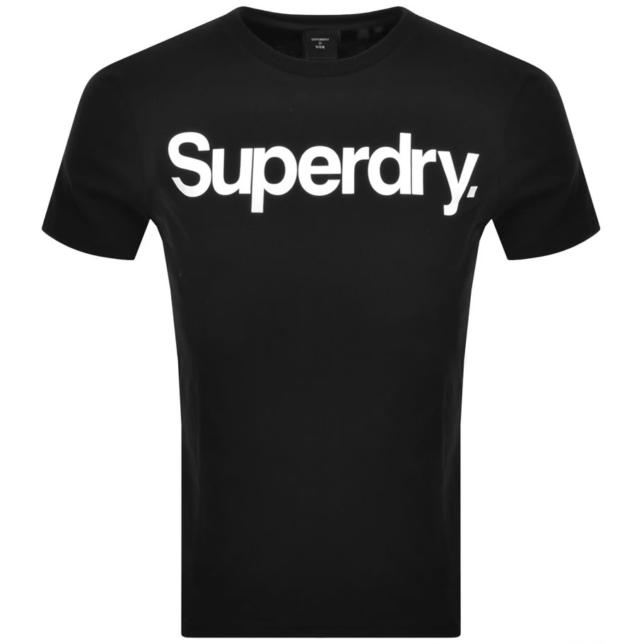 Alternative Image for ProductSuperdry Short Sleeved T Shirt Black1